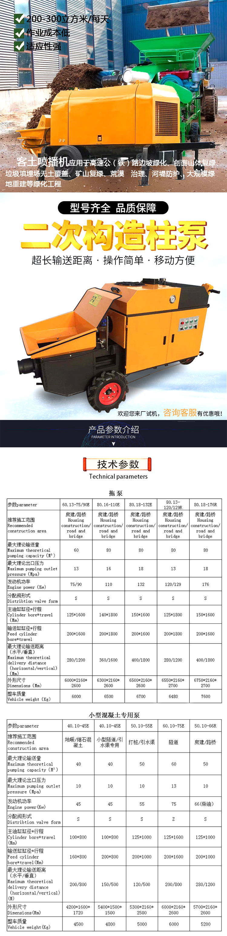 柴油拖泵、電機(jī)拖泵、拖泵、強(qiáng)制式拖泵、隧道拖泵、細(xì)石混凝土泵、砂漿泵、碎石泵、地泵
